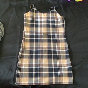 Plaid dress